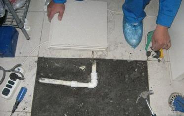 乐亭漏水维修 河北邯郸卫生间地面漏水维修案例